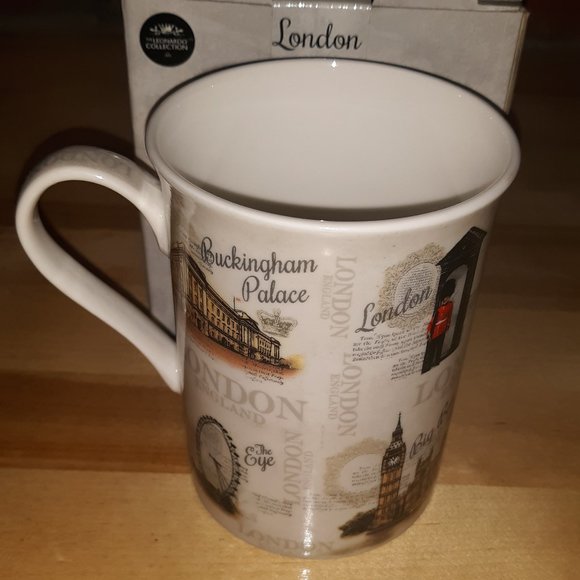 SALE: 2 New In Box Leonardo Collection 8 oz London Coffee Cups (2 CUPS) - Picture 5 of 7
